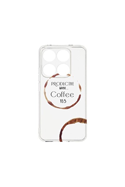 bestcase Case for Xiaomi 14T, BestCase¬Æ Clear Silicon 2MM, Coffee, Anti-shoc...