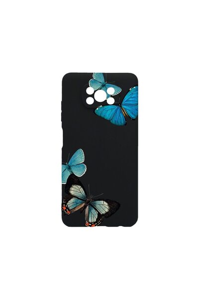 bestcase Λεπτή Θήκη Σιλικόνης 0.8MM, Συμβατή με Xiaomi Poco X3, Όμορφες Μπλε ...