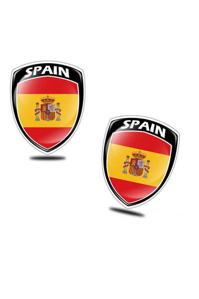 Choice 2 x 3D 3D Domed Silicone Stickers Decals Car Motorcycle National Repub...