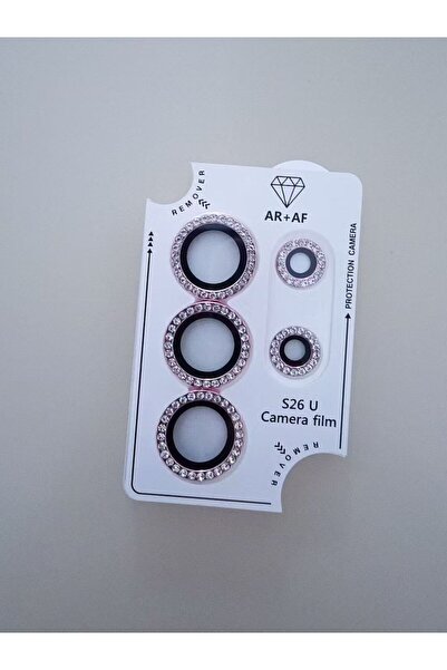Choice23 For s26ulta Pink Diamond Alloy Ring Camera Protector for S26 Ultra S...