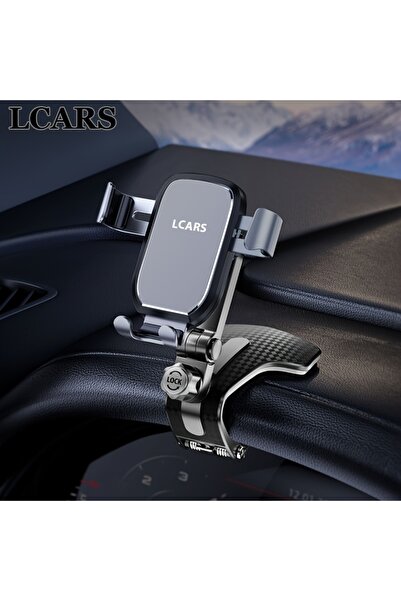 Choice1 F30 Gray Ybt01 Lcars Metal-Textured Multifunctional Car Phone Holder,...
