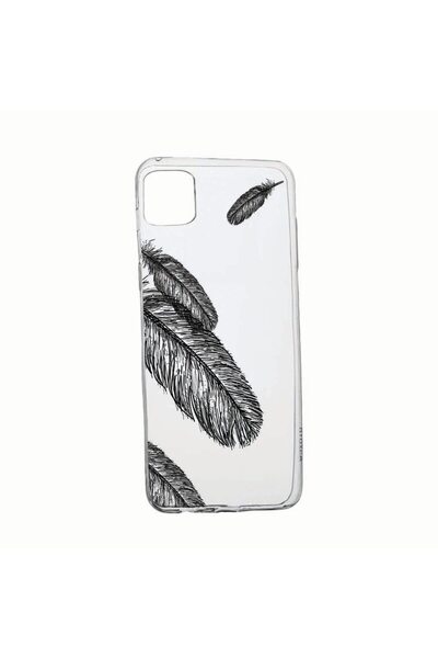 bestcase Husa Silicon, Compatibila Cu Honor X8, Feathers BW, rezistenta la uz...