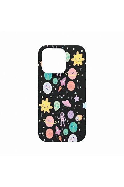 bestcase Силиконов калъф, съвместим с Xiaomi 13, Вселена, Планети, НЛО, Устой...