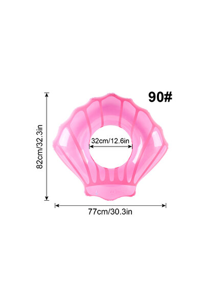 Choice3 Pink90 (لوزن 45-60 كجم) قطعة واحدة من عوامة السباحة السميكة على شكل ص...