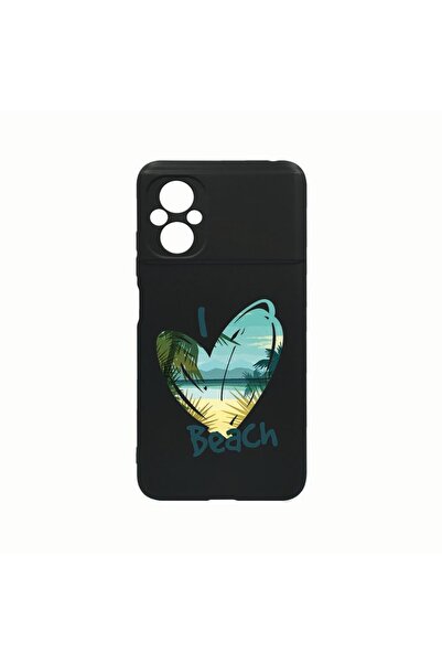 bestcase Husa Silicon, Compatibila Cu Xiaomi Poco M5, I Love Beach, Rezistent...