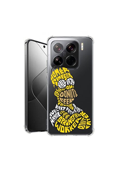 bestcase Θήκη για Xiaomi 15 Pro, Αντικραδασμική 1.5MM, Καλλιγραφία Homer Simp...