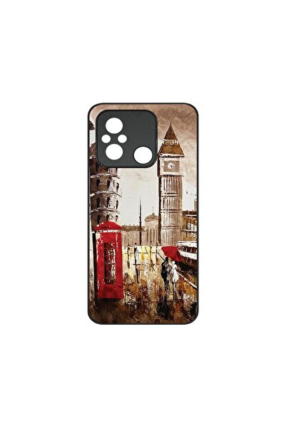 bestcase Husa BestCase¬Æ Slim Glassy, Compatibila Cu Xiaomi Redmi 12C, London...