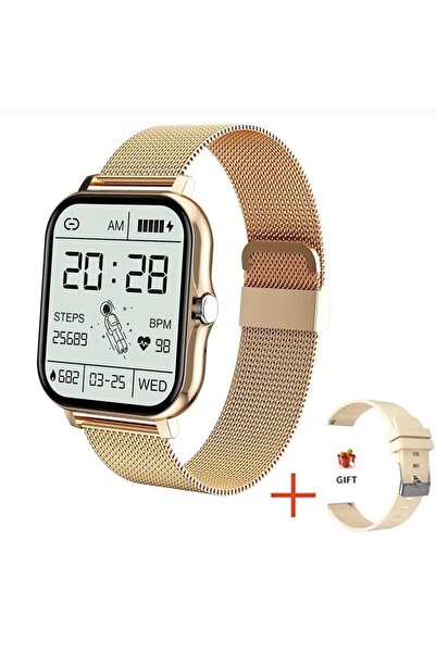 Choice4 Golden ML Khaki LAXASFIT 2025 New Fashion Smart Watch 1.85-inch HD Sc...