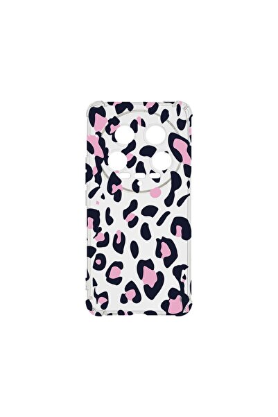 bestcase Противоударен калъф 1.5ММ, съвместим с Xiaomi 14 Ultra, розов леопар...