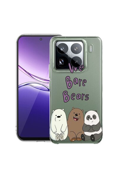bestcase Διαφανής Λεπτή Θήκη Σιλικόνης Συμβατή με Xiaomi 15, Bears, 2099961 T...