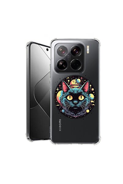 bestcase Θήκη για Xiaomi 15 Pro, Αντικραδασμική 1.5MM, Μυστική Μαύρη Γάτα, Πρ...