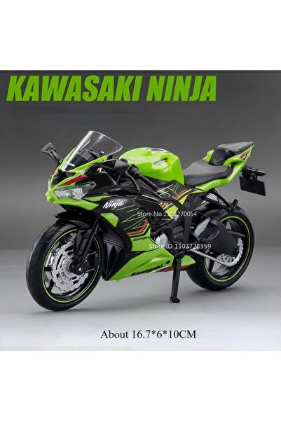 Choice3 ZX-6R Green 1:12 Scale Motorcycle Kawasaki Nijia ZX-6R 400 Model Toys...