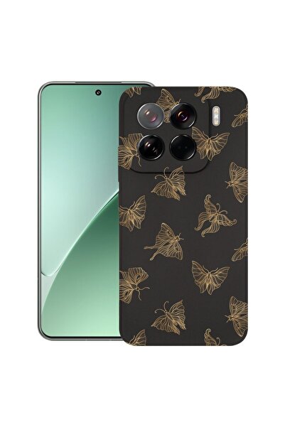 bestcase Husă pentru Xiaomi 15 Pro, Silicon subțire premium de 1.2MM, Fluture...