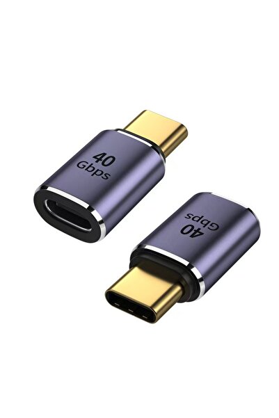 Choice محول USB-C ذكر إلى أنثى من CM-CG ZT (عبوة من قطعتين) للشحن السريع بقوة...