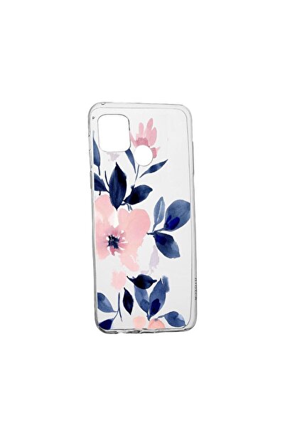bestcase Husa Silicon Flowers, Pastel colors, Compatibila Cu Realme C21Y, rez...
