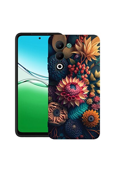 bestcase Husă pentru Xiaomi Redmi 15 4G (171 MM) cu design Flori Colorate, TP...