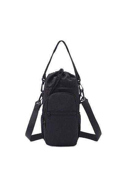 Choice3 black 32oz 40oz Insulated Water Bottle Carrier Sling Bag with Phone P...