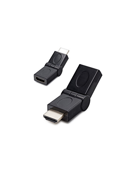 Epilons محول HDMI ذكر إلى أنثى - أسود HDX1257 ZENVIA-TG4356