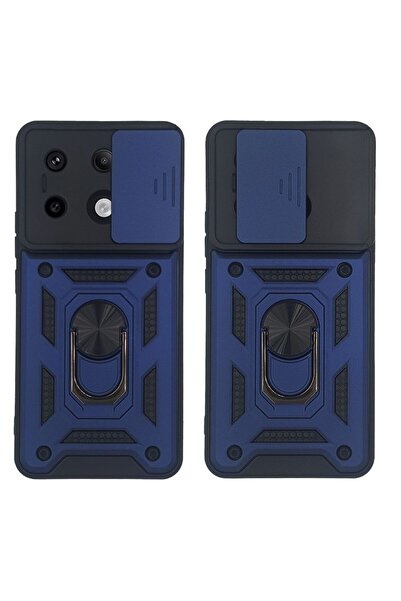 Sonique Θήκη Ring Armor CamPro για Xiaomi Redmi Note 13 Pro 4G / Poco M6 Pro ...