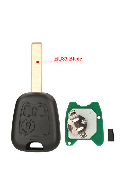 Choice8 With ID46 Chip HU83 Blade 433MHz jingyuqin 433MHz Remote Car Key ID46...