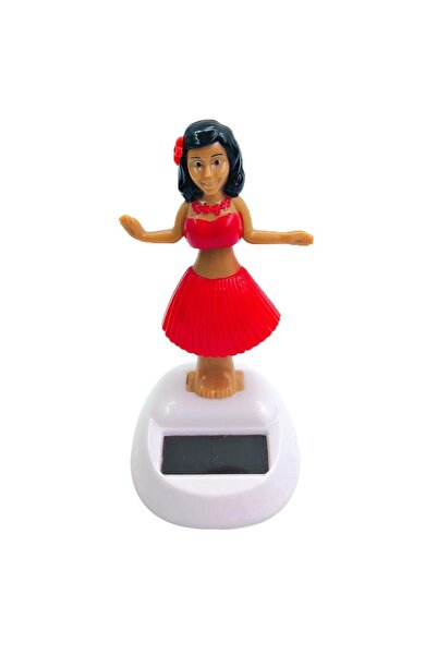 Choice F Solar Powered Dancing Toys Hawaii Girl Shaking Head Girl Doll Portab...
