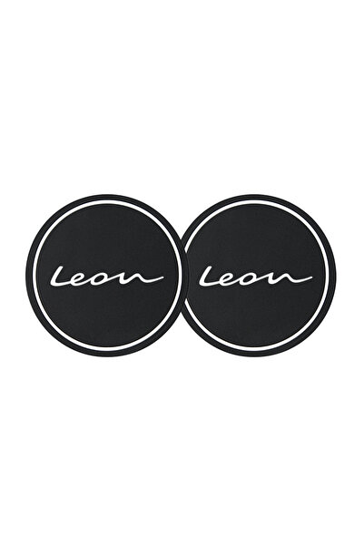 Choice حامل أكواب السيارة من السيليكا جل LEON، قطعتان، وسادة مانعة للانزلاق، ...