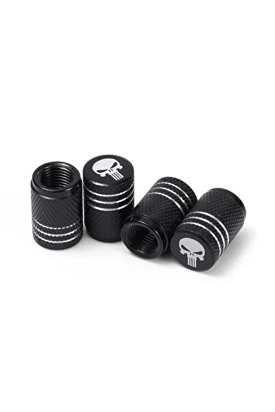 Choice 4pcs black NEW 4pcs Skull Pattern Tire Valve Caps Decor Car Motorcycle...
