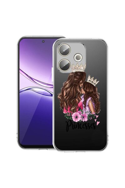 bestcase ¬Æ Husa pentru Xiaomi Redmi 13x / Poco M6 4G cu Design Princesses Gr...