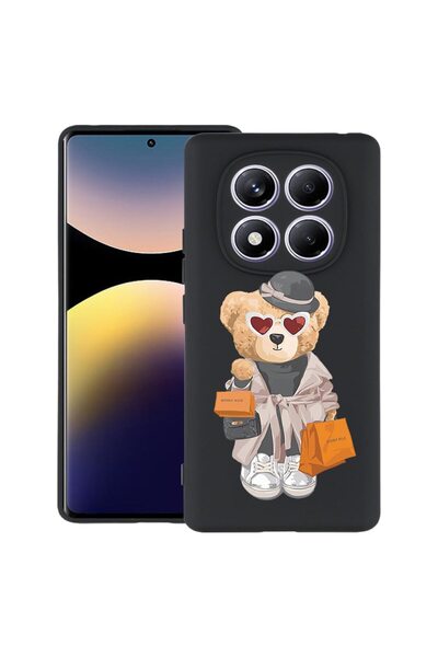 bestcase Husă pentru Xiaomi Redmi Note 15 Pro 5G cu design Ursuleț de pluș și...