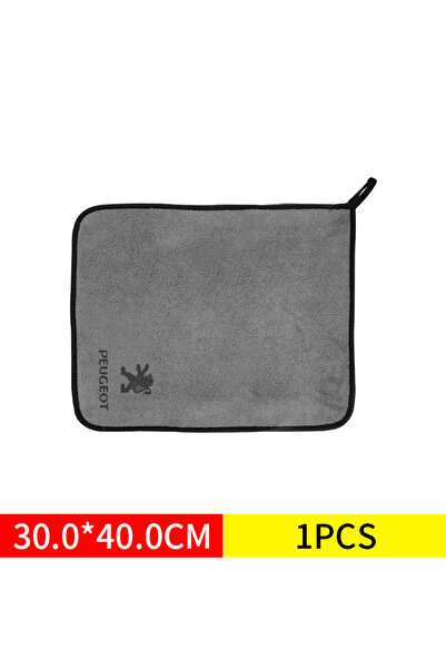 Choice PEUGEOT For Peugeot 1pcs Peugeot M Car Emblem Wash Microfiber Towel Co...