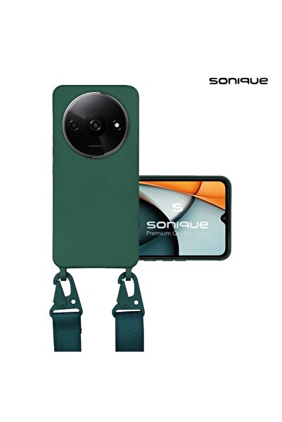 Sonique Θήκη Σιλικόνης με Strap CarryHang Xiaomi Redmi A3 / Redmi A3x Πράσινο...