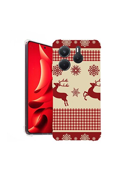 bestcase Husă pentru Xiaomi Redmi Note 14 4G, Antișoc 1.5MM, Model de Crăciun...