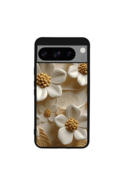 Sonique Θήκη 3D Flower Series για Google Pixel 8 Pro 5G Λευκό