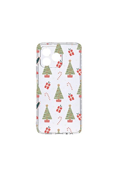 bestcase ¬Æ Husa Clear Silicon 2MM, Compatibila Cu Xiaomi Redmi 13, Christmas...