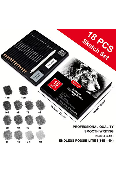 Choice 18 pcs Brutfuner 18/29 Pro Professional Artist Sketching & Drawing Pen...