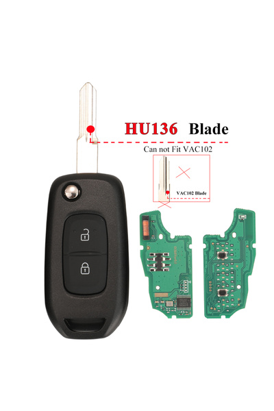 Choice3 مفتاح تحكم عن بعد HU136 من jingyuqin بزرين، تردد 433 ميجاهرتز، شريحة ...