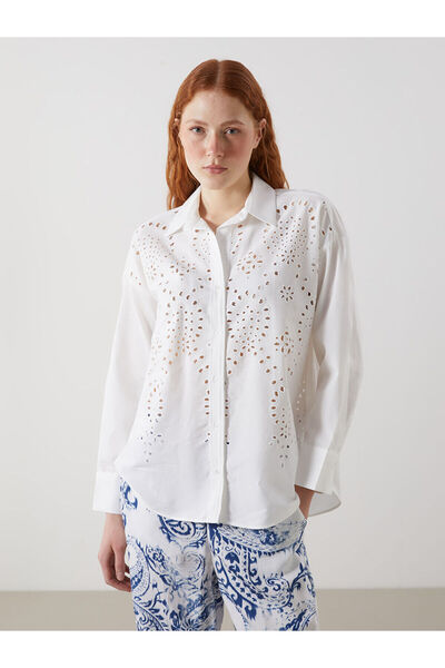 LC Waikiki Nevavm Oversize Women's Shirt with a Difference