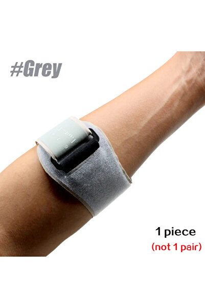 Choice1 Gray 1 Pcs Elbow Brace for Tendonitis and Tennis Elbow Relief with Re...