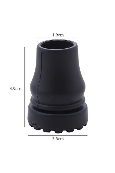 Choice1 19mm 16-22mm Antiskid Walking Stick Crutch Cane Bottom Pads Cover Pro...