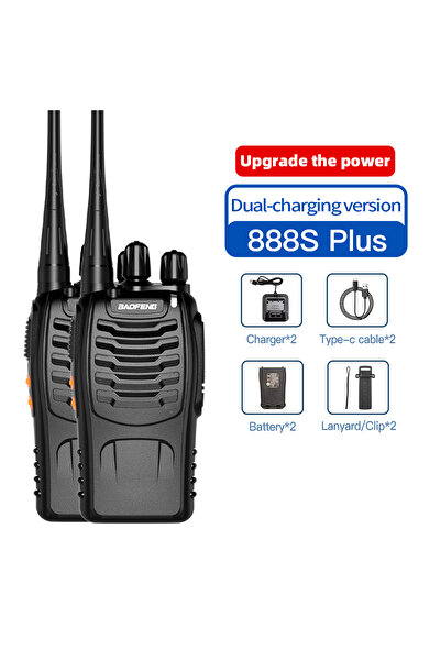 choice2 جهاز اتصال لاسلكي محمول باليد من نوع BAOFENG SK Standard 2PCS Baofeng...