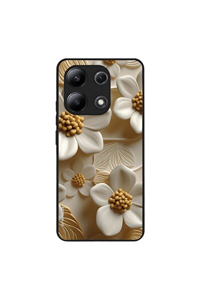 Sonique Θήκη 3D Flower Series για Xiaomi Redmi Note 13 4G Λευκό