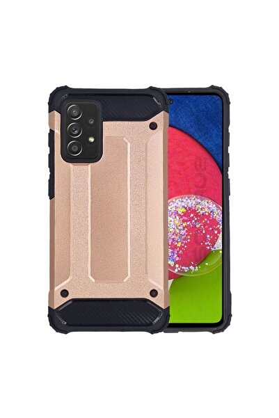 Sonique Θήκη Heavy Armor Samsung Galaxy A52 4G/5G / Galaxy A52s 5G Ροζ Χρυσό