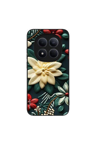 Sonique Θήκη 3D Flower Series για Xiaomi Redmi Note 15 Pro 5G Πράσινο