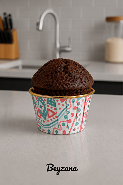 BEYZANA 20’li Karışık Desen Muffin Cupcake Kek Kapsülü
