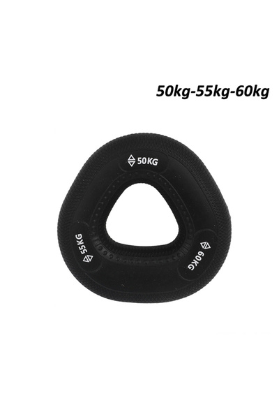 Choice Black Silicone Hand Muscle Strengthener Ring Arm Carpal Strength Exerc...