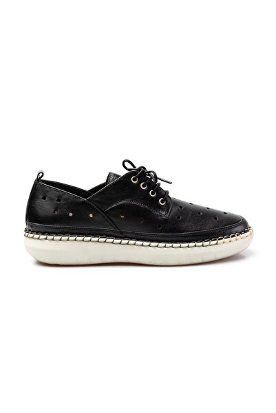 UrbanShoes Pantofi casual dama din piele naturala, Leofex - 242 negru box