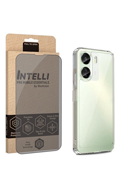 bestcase Intelli¬Æ Set Husa si Folie Privacy pentru Xiaomi Redmi 13C / Poco C...