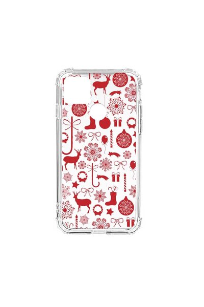 bestcase Husa Anti Shock Silicon Compatibila Cu Xiaomi Redmi 9C, Chirstmas Pa...