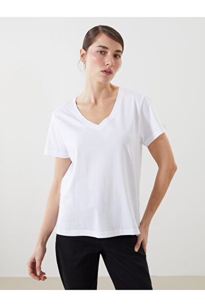 LC Waikiki Tricou de damă cu decolteu în V