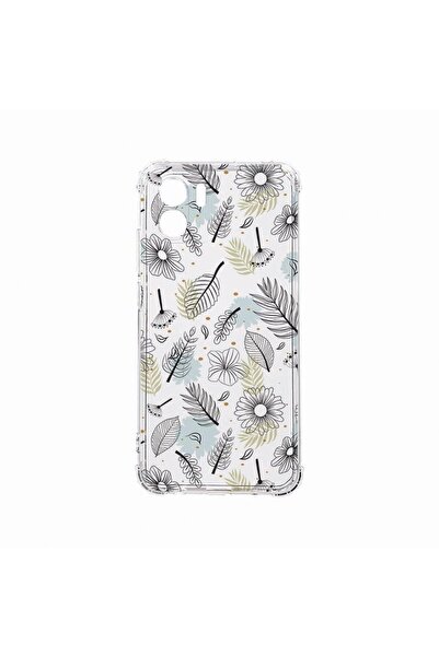 bestcase Противоударен калъф, съвместим с Xiaomi Redmi A1, с флорални мотиви,...